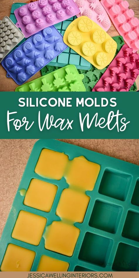 A collection of inexpensive silicone wax melt molds for every occasion and season. Silicone Wax Melt Molds, Candle Making With Molds, Wax Melt Molds, Candle Melts Diy, Wax Melt Ideas, Diy Candle Melts, Homemade Candle Wax, Melts Recipes, Wax Crafts