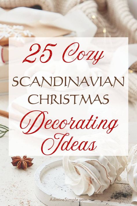 DIY Nordic style Scandinavian Christmas decor ideas. Cozy minimalist holiday decorating ideas. Learn how to have a minimalist Christmas and simplify Christmas decorations. DIY Scandinavian Christmas trees, paper stars and more. Scandinavian Crafts Diy, Diy Nordic Decor, Scandinavian Christmas Decorations Diy, Christmas Decor Ideas Cozy, Nordic Christmas Scandinavian Style, Scandinavian Christmas Decor Ideas, Nordic Style Christmas, Swedish Christmas Decorations, Christmas Scandinavian Style