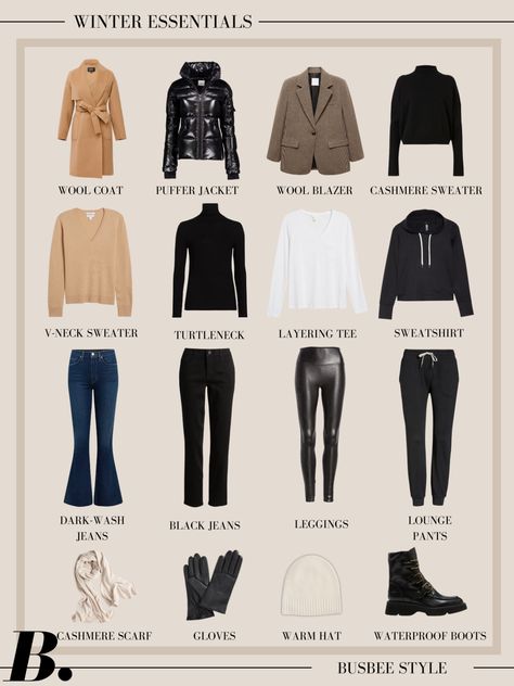 Winter Essentials List for women Cold Weather Travel Outfit, Cold Weather Outfits Casual, Winter Essentials Clothes, Winter Fashion Cold, Cold Weather Outfits Winter, Coat Waterproof, Best Winter Coats, Cold Weather Outfit, Winter Outfits Cold