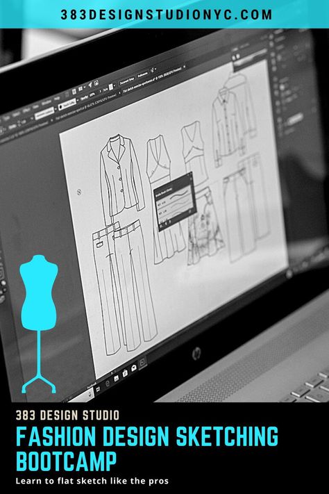 Have you always wanted to learn how to draw fashion sketches but thought it was too hard? It doesn't have to be! In this course, you'll learn all about drawing fashion flat sketches and using Illustrator for fashion design. You can use these skills for your own designs or even become a freelance artist and make money with what you know best - drawing beautiful clothes! Adobe Fashion Illustration, Free Fashion Design Course, Free Fashion Designing Courses, Fashion Design Software Free, Fashion Designing Course Free, Pattern Making For Fashion Design Book, Learn Illustrator, Digital Fashion Design, Learning Adobe Illustrator