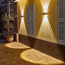 Elevation Lighting Design, Elevation Lights, Outside Wall Lights, Solar Led Lights Outdoor, Solar Powered Lamp, Balcony Lighting, Space Experience, Solar Wall Lights, Solar Led Lights