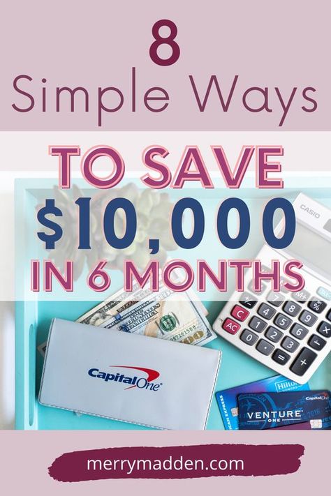 It is NOT impossible to save $10,000 in 6 months. Managing finances can be intimidating and overwhelming, but if you follow these 8 simple steps, you will be in a better spot to reach your savings goals! Ways To Save 10000 In 6 Months, Save 8000 In 6 Months, How To Save 10 000 In 6 Months, How To Save 10k In 6 Months, How To Save 10000 In 6 Months Bi Weekly, Saving 10000 In 6 Months, Save 10 000 In 6 Months Bi Weekly, 10 000 Savings Plan 6 Months, Save 20000 In 6 Months