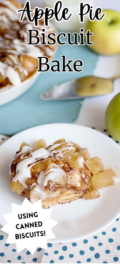 Dessert Out Of Canned Biscuits, Canned Biscuit Apple Fritters, Deserts Using Biscuits, Apples Biscuits Desserts, Apples And Canned Biscuits, Recipes Using Refrigerator Biscuits, How To Use Canned Apple Pie Filling, Canned Biscuit Apple Pies, Apple Pie Bubble Up Bake