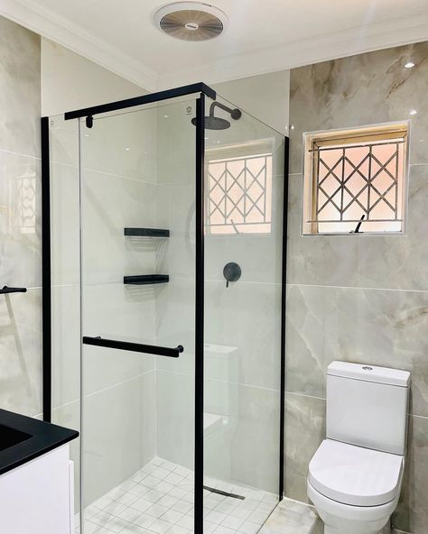 35 Fantastic Corner Shower Ideas You Will Love Small Bathroom With Corner Shower Layout, Basement Bathroom Small Corner Showers, Small Bathroom Ideas Shower Only Corner, Stand Up Corner Shower Ideas, Corner Shower Bathroom Remodel, Corner Shower Ideas Bathroom, Corner Shower Door Ideas, Small Bathroom Shower Only, Small L Shaped Bathroom