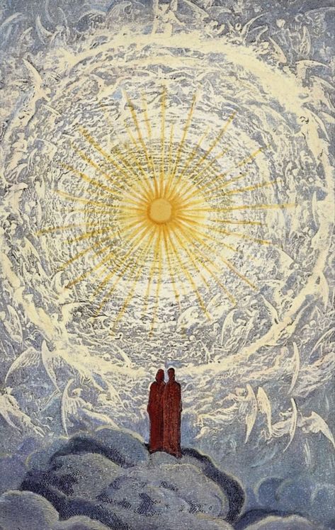 The Empyrean, Illustration Kunst, Divine Comedy, Carl Larsson, Gustave Dore, Dante Alighieri, Biblical Art, Arte Inspo, Art Et Illustration