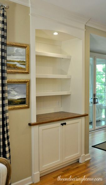 from door to built in cabinet transformation, doors, kitchen cabinets, kitchen design Built In Bathroom Storage, Cabinet Transformations, Hallway Closet, Window Shelves, Pantry Shelves, Built In Cabinet, Hall Closet, Build A Closet, Bathroom Closet