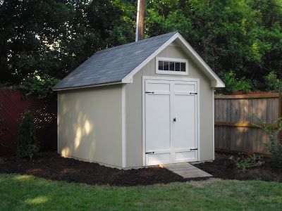 Side Yard - Shed - DIY from Costco $1399. Storage Shed Makeover, Shed In Backyard, Shed Landscaping, Shed Makeover, Yard Sheds, Backyard Storage Sheds, Shed Construction, Firewood Shed, Wood Storage Sheds