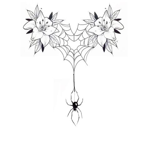 Spooky Tattoos Ideas, Gabby Petito Tattoo, Halloween Shin Tattoo, Colar Bone Tattoo For Women Unique Baddie, Gothic Tatoos Ideas, Spooky Cute Tattoo Ideas, Pretty Goth Tattoos, Feminine Throat Tattoos For Women, Witchy Lower Back Tattoos