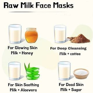 Potato Face, Milk Face, Mask For Dry Skin, Honey Face Mask, Skin Face Mask, Clear Healthy Skin, Dry Skin On Face, Natural Face Skin Care, Dry Skin Remedies