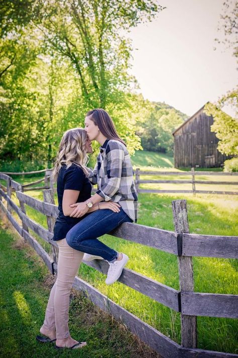 Nature, Lesbian Engagement Photos, Lesbian Engagement, Engagement Photos Outfits, Random Image, Authentic Wedding, Heritage Center, Friendly Reminder, Nature Center