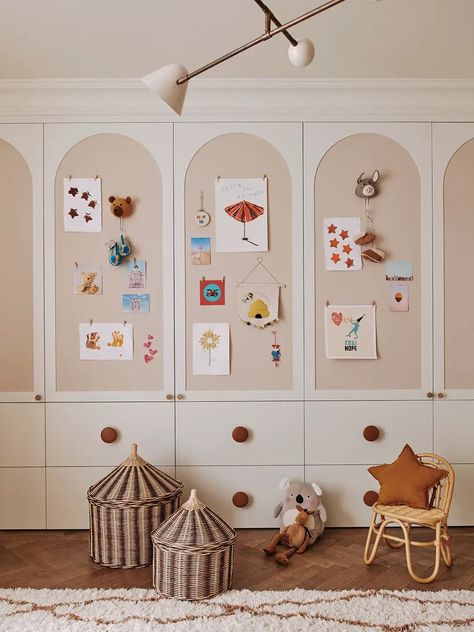 archway designs on cabinet doors Kitchen Feature, Lion House, Kids Rooms Inspo, Kids Room Inspiration, Style Deco, Play Space, Kids Interior, Kids Room Design, Room Interior Design