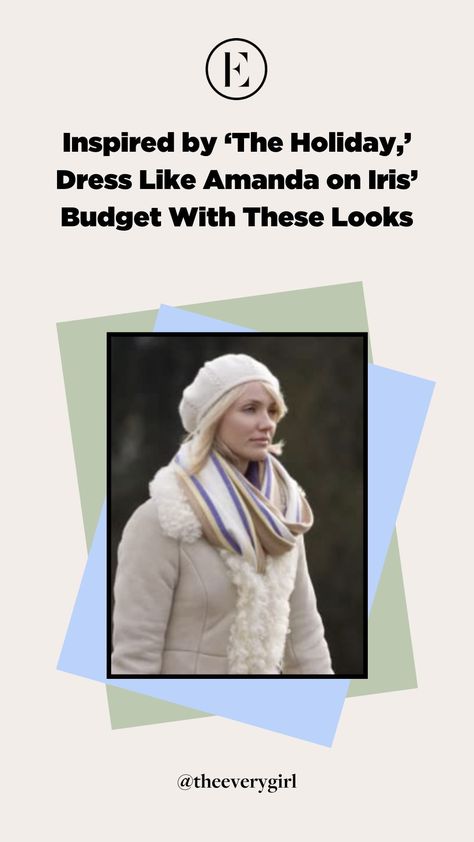 You don't need to be a hotshot movie trailer producer to look good this holiday season. Get Amanda's vibe on Iris's budget with these looks. #theholiday #theholidaymovie #theholidayoutfits #outfitinspiration #outfitideas #fashioninspiration The Holiday Movie Outfits, Movie Character Outfits, The Holiday Movie, Best Holiday Movies, Holiday Outfit Inspiration, Flying First Class, Vibrant Outfits, Best Christmas Movies, White Turtleneck Sweater