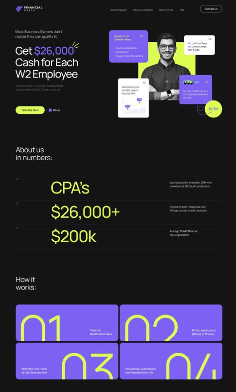 Fintech Landing Page, Web Design Ux Ui, Web Design Websites, Desain Ui, Modern Website Design, Ui Ux Designer, Ui Design Website, Webpage Design, Website Design Layout