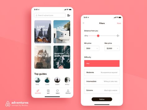 Craigslist Redesign, Airbnb App, Ux Inspiration, Apps Design, App Concept, Ui Components, Mobile App Ui, Travel App, App Ui Design