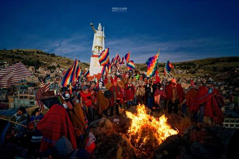 Bolivia, Collage, Pins