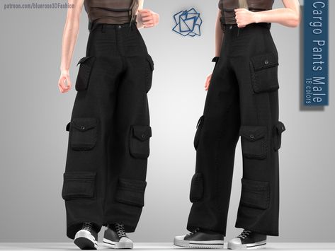 Denim Cargo Pants for men, 18 colors, sims4 By Bluerose 3D Fashion TS4CC Sims4 Cargo Pants, Sims Cargo Pants, Sims Cc Clothes Men Y2k, Sims Cc Cargo Pants, Sims 4 Cargo Pants Male, Ts4 Loading Background, Sims Cc Clothes Pants, Sims 4 Cc Clothes Cargo Pants, Sims 4 Cc Masc Clothes