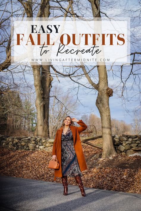 Easy Fall Outfits to Recreate | Fall Outfit Inspiration | Simple Fall Outfits Fall Festive Outfits, Cinnamon Outfit Fall Fashion, Day To Night Outfit Fall, Fall Bbq Outfit, Simple Dinner Outfits, Outfit Inspirations Simple, Simple Fall Outfits Casual, Cookout Outfit, Fall Party Outfit