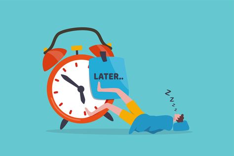 How to Stop Procrastinating When Things Feel Hard or Scary - Tiny Buddha Procrastination Illustration, Overcoming Procrastination, Stop Procrastinating, Tiny Buddha, Feeling Lazy, Lack Of Motivation, How To Stop Procrastinating, Negative Self Talk, Research Paper