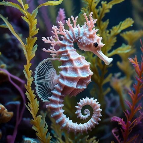 Sea Horses Photography, Coral Reefs Photography, Beautiful Marine Life, Seaweed Photography, Seahorse Photography, Coral Reef Photography, African Animals Photography, Cool Sea Creatures, University Application