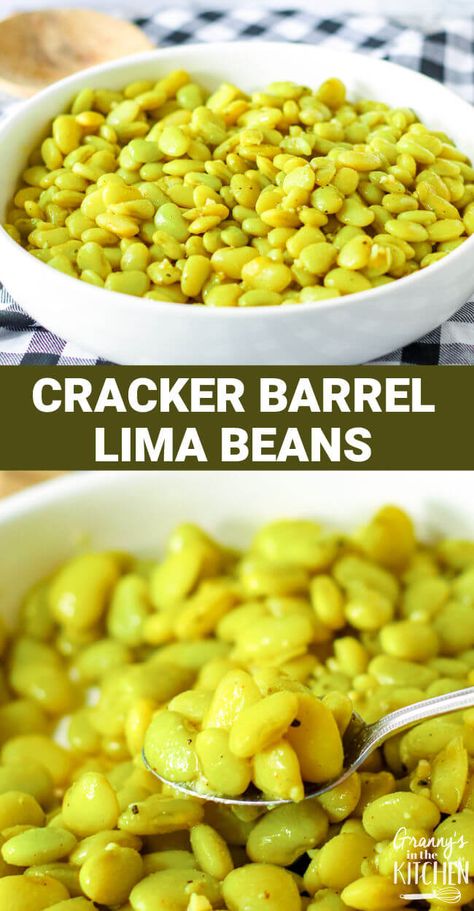 Lima Beans Vegan, Fresh Lima Beans Recipe, Lima Beans Crockpot Recipes, Lima Bean Crockpot, Lima Beans And Rice Recipes, Easy Lima Bean Recipes, Recipes For Lima Beans, Cracker Barrel Lima Beans, Lima Bean Salad Recipes