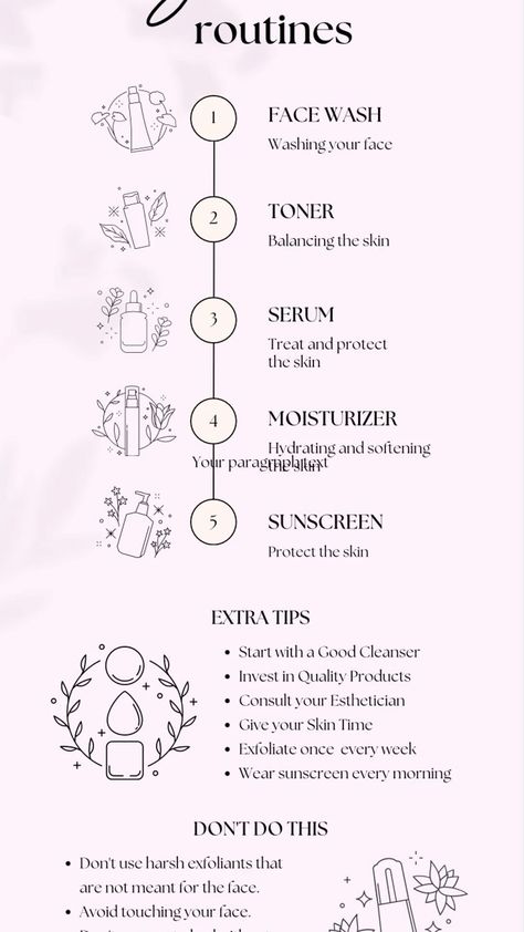 Morning skincare routine Drugstore Anti Aging Products, Simple Cleanser, Skincare Steps, Morning Skincare Routine, Face Routine, Skin Care Toner Products, Skincare Secrets, Simple Skincare Routine, Morning Skincare