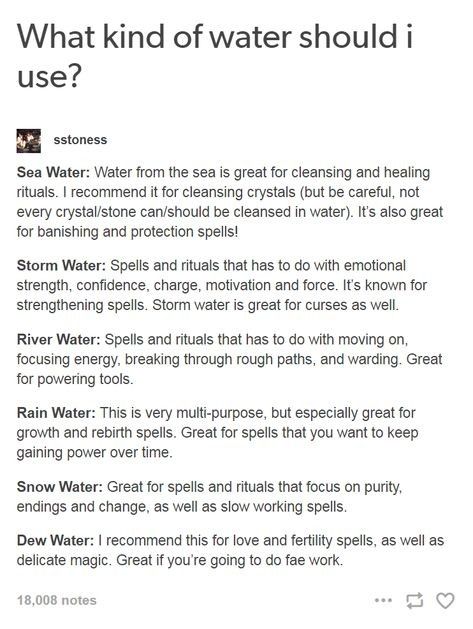 Rain Water Uses Witch, Water Spells, Witchcraft Tips, Witch Things, Storm Water, Water Rain, Witch Tips, Witchy Tips, Snow Water