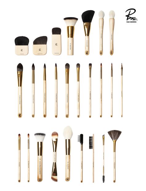 The Full 26 Piece Set- I need this makeup brush set!! Sephora Makeup Brushes Set, Japanese Makeup Brushes, Makeup Brush Design, Flawless Face Makeup, Rae Morris, Essential Makeup Brushes, Alat Makeup, Makeup Package, Japanese Makeup