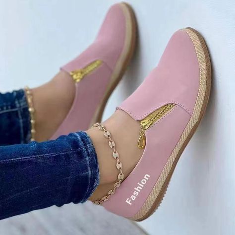 Rome Fashion, Women Casual Flats, Sport Shoes Fashion, Fashion Shoes Flats, Orthopedic Shoes, Summer Sneakers, Beige Shoes, Tenis Casual, Spring Shoes