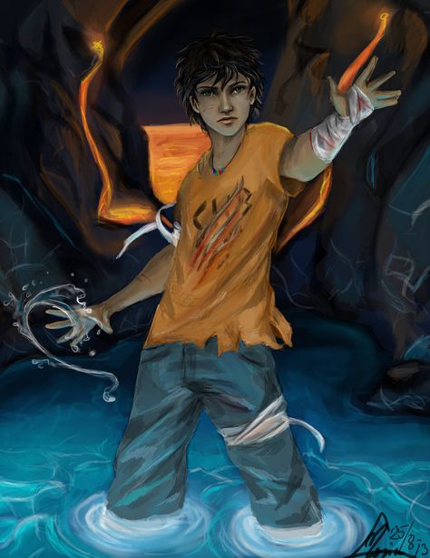 Percy in Tartarus Percy Jackson Film, Fan Art Avatar, Percy Jackson Fanart, Fan Art Wallpaper, Fan Art Anime, Percy And Annabeth, Jason Grace, Percy Jackson Fan Art, Percy Jackson Characters