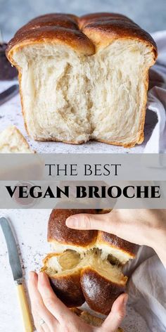 Vegan Brioche, Patisserie Vegan, Vegan Bread Recipe, Brioche French Toast, Vegan Baking Recipes, Brioche Bread, Vegan Bakery, French Bread, Vegan Dessert Recipes