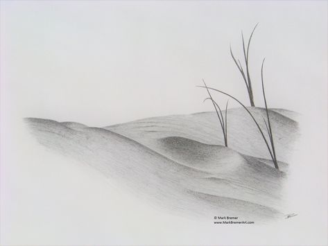 Sand Dune Drawing, Dune Drawing, Drawing Pencil, Sand Dunes, Pencil Drawing, Pencil Drawings, Antonio Mora Artwork, Abstract Artwork, Pencil