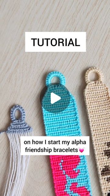 Alpha Bracelet Triangle Start, Flat Alpha Bracelet Tutorial, How To Close Friendship Bracelets, How To Do An Alpha Pattern, How To Make Alpha Bracelets Tutorial, Alpha Bracelet Start, How To Make Alpha Pattern, Alpha Bracelet Pattern Tutorials, 5 String Bracelet Patterns