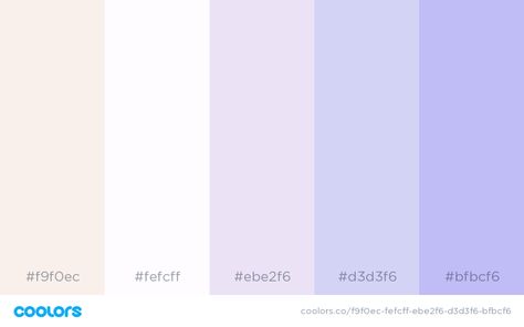 Light Purple Pallete Color, Lilac Beige Color Palette, Lilac Beige Aesthetic, Lilac And Cream Colour Palette, Light Purple Colour Palette, Light Lavender Color Palette, Purple And Beige Color Palette, Lavender Pallete Color, Pastel Purple Colour Palette