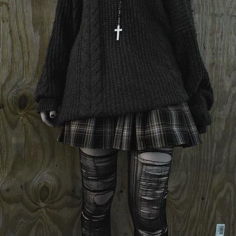 Aesthetic Outfit, High Boots, Knee High, Tights, Skirt, Boots, Wall, On Instagram, Instagram