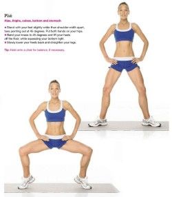 Healthy fit motivation — Lower Body workouts (legs, thighs and butt) Pile Squats, Pop Pilates, Staying Fit, Toning Workouts, Jumping Jacks, Lower Body Workout, Healthy Fitness, Glutes Workout, Leg Workout