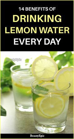 14 Benefits Of Drinking Lemon Water Every Day Benefits Of Drinking Lemon Water, Cucumber Detox Water, Hot Lemon Water, Lemon Health Benefits, Drinking Hot Water, Water Challenge, Warm Lemon Water, Drinking Lemon Water, Lemon Water Benefits