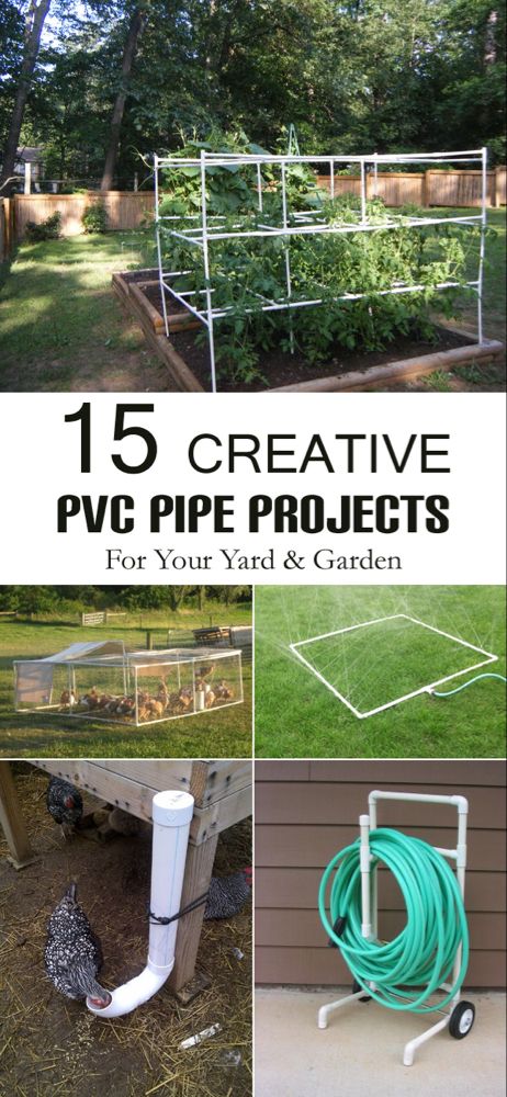 Pvc Pipe Crafts, Pvc Pipe Projects, Pvc Projects, Yard And Garden, Pvc Pipes, Diy Pipe, Yard Project, Diy Garden Projects, Pvc Pipe