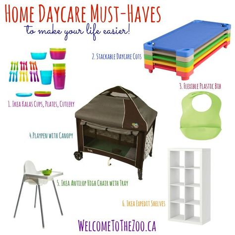 Running a home daycare in your home is so different than working at a daycare center Working At A Daycare, In Home Daycare Ideas, Daycare Cots, In Home Childcare, At Home Daycare, Daycare Business Plan, Daycare Setup, Antilop High Chair, Family Daycare