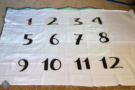 Create a homemade milestone blanket using your Cricut. Use the Cricut EasyPress to adhere the numbers to your baby blanket and take pictures of your babies next to how many months old they are. #seelindsay #cricut #cricutmade #cricuteasypress #htv #babyblanket #diymilestoneblanket Diy Monthly Milestone, Baby Blanket Sewing, Blanket Sewing, Things To Sew, Circuit Machine, Faith Crafts, Best Baby Blankets, Diy Baby Blanket, Easy Baby Blanket