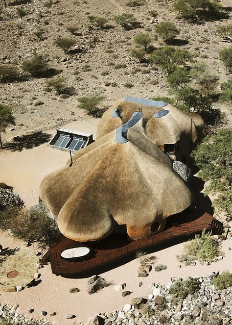 Porky Hefer Nest, Nomad House, Kaira Looro, Shelter House, Namib Desert, Eco Architecture, Sustainable Technology, Three Bedroom House, Tadao Ando