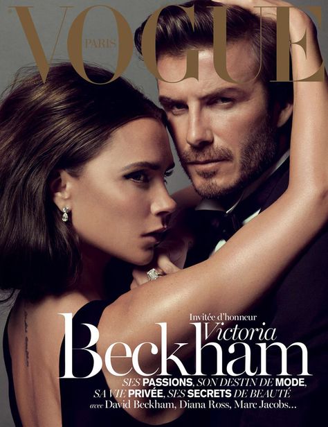 Victoria & David Beckham Cover Vogue Paris Dec/January 13.14 Viktoria Beckham, Victoria Beckham Vogue, Style Victoria Beckham, Posh And Becks, Inspiration Photoshoot, Victoria And David, David And Victoria Beckham, Mode Editorials, Pvris