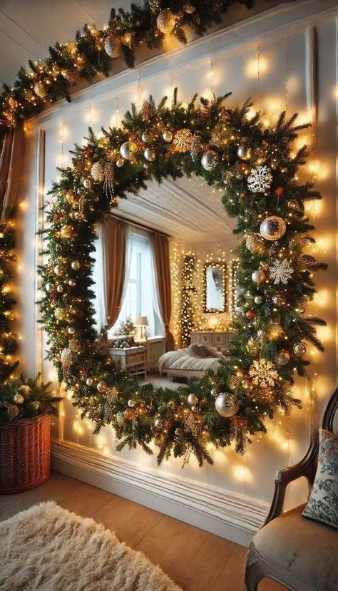 Wreath wall decor