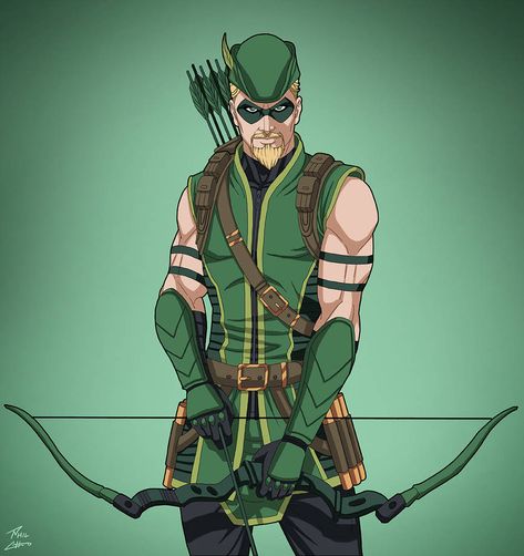 Green Arrow Bow, Arrow Comic, The Green Arrow, Earth 27, Phil Cho, Team Arrow, Univers Dc, Arte Dc Comics, Supergirl And Flash