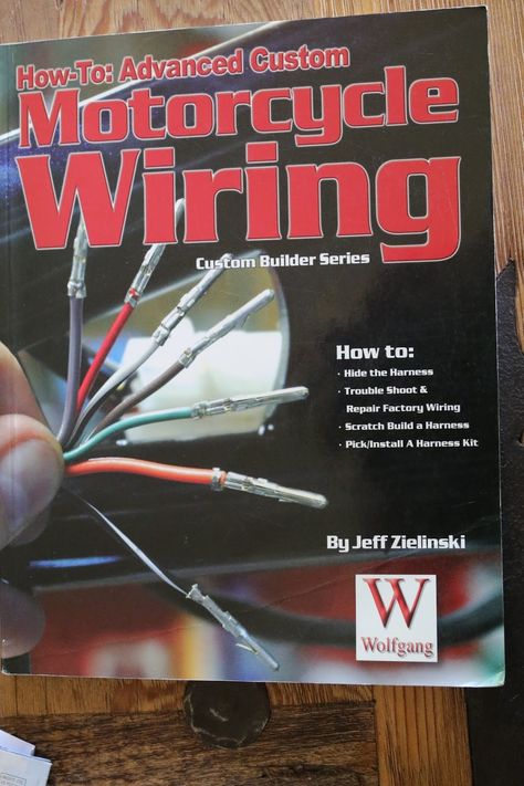 OldMotoDude: Motorcycling Wiring Book - Great info from the basics to advanced electronics Gsxr 1100, Motorcycle Wiring, Motorcycle Repair, Leather Gear, Bobber Motorcycle, Motorcycle Engine, Triumph Motorcycles, Motorcycle Leather, One Job