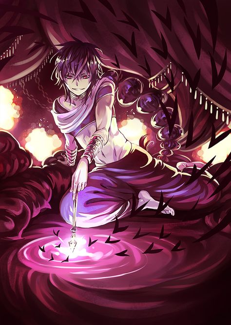 Magi: The Labyrinth of Magic// Judal Magi Fanart, Hestia Anime, Magi Adventures Of Sinbad, Magi Kingdom Of Magic, Magi 3, Sinbad Magi, The Kingdom Of Magic, Anime Magi, Magi The Labyrinth Of Magic