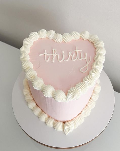 Mad Sweet Cakes on Instagram: “✨Thirty • Flirty • Thriving…” Thirty Fine Cake, Hello Thirty Cake, Cute 30th Birthday Cakes, So Happy Im Thirty Cake, Thirty Cake 30th Birthday, 30th Birthday Pink Theme, 30th Birthday Cake For Women Funny, 30th Cake Ideas, Girly 30th Birthday Ideas