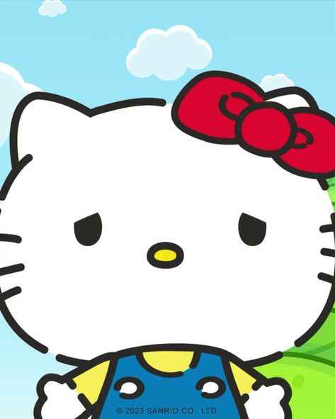 (1) Hello Kitty on Twitter: "Hello Kitty agrees to climb the beanstalk to find out where it may lead. Is she ready to meet the unknown at the top? Find out in PART 2 of Hello Kitty and the Beanstalk on the #HelloKittyand Friends YouTube channel! Watch now: https://t.co/s3FMWJv3A1 https://t.co/1QGXiCQnxV" / Twitter Hello Kitty Laughing, Hello Kitty Twitter Header, Sanrio Pictures, Hello Kitty And Kuromi, Blue Hello Kitty, Kitty Icon, Hello Kitty Imagenes, Hello Kitty Printables, Sanrio Stuff