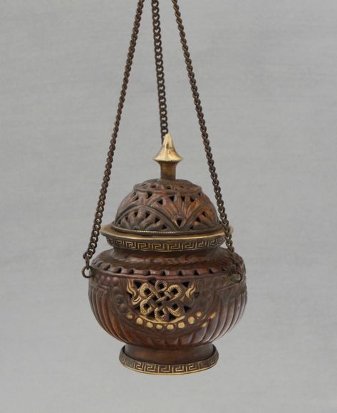 Antique Tibetan Hanging Incense Burner Reiki Room Decor, Spiritual Room Decor, Buddha Groove, Zen Den, Meditation Room Decor, Stick Incense, Cone Incense, Meditation Decor, Meditation Candles