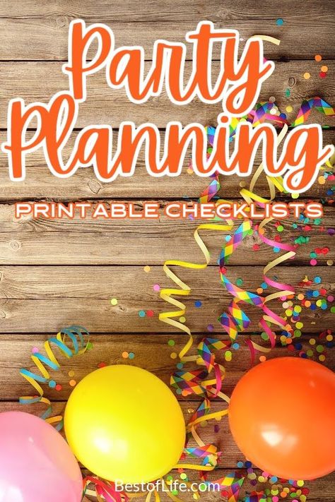 Outdoor Party Checklist, Party Planner Checklist, Party Planning Timeline, Birthday Party Planning Checklist, Party Planning Food, Becoming An Event Planner, Birthday Party Checklist, Party Planning Guide, Party Planning Business