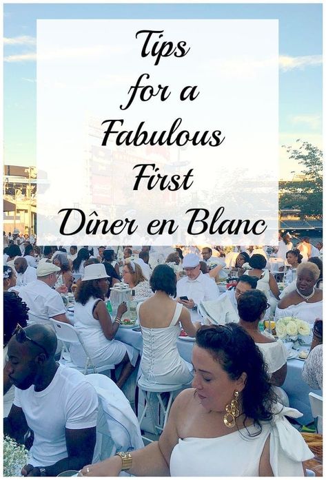 Diner En Blanc Outfit Woman, Picnic Dinner Party, Party Main Dish, All White Party Outfits, Porch Party, White Party Outfit, White Dinner, All White Party, Dinner Dress Classy